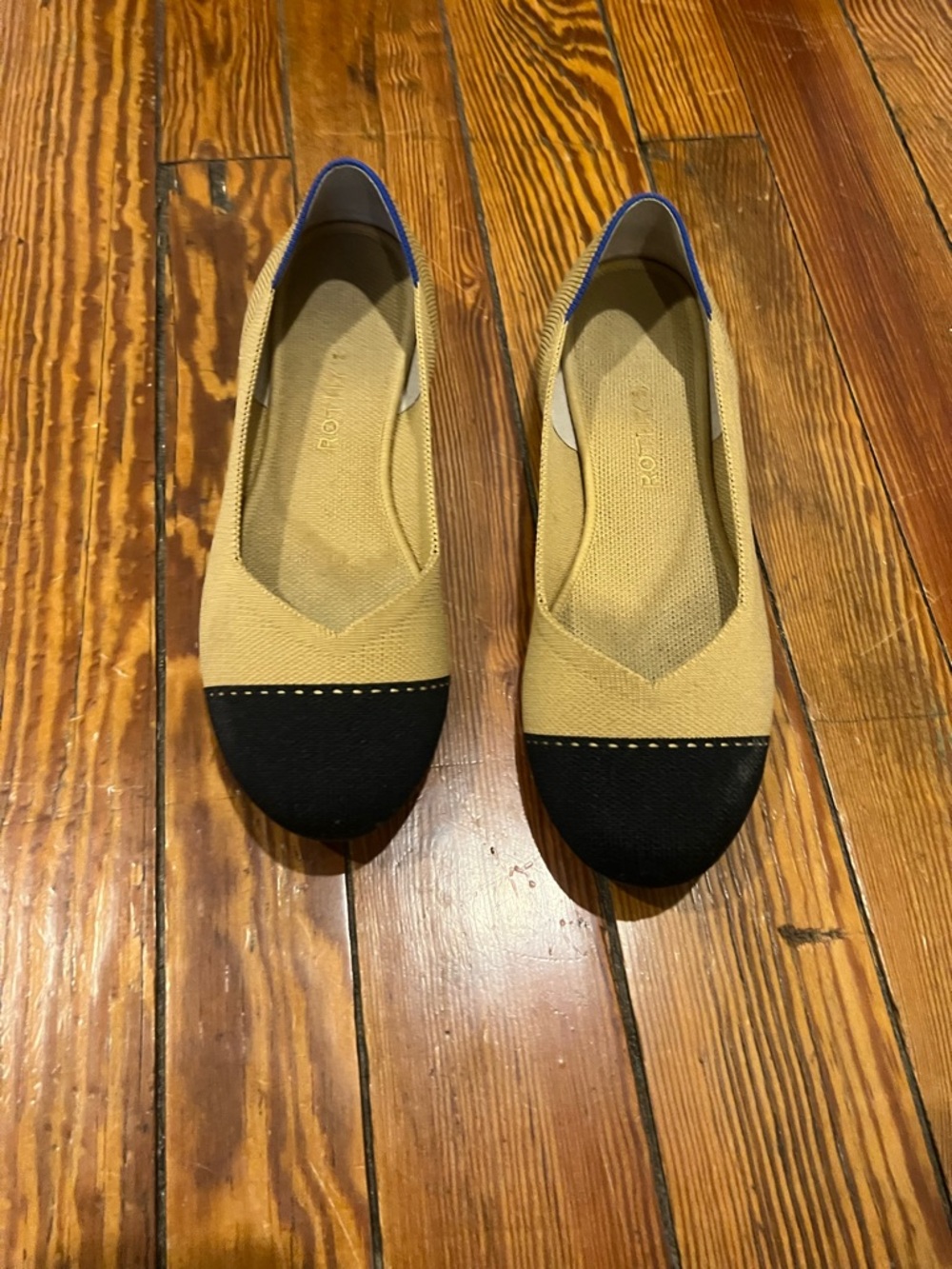 Rothy’s cap toe ballet flats